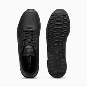 Tenis ST Runner v4 Cuero, PUMA Black-Shadow Gray, extralarge