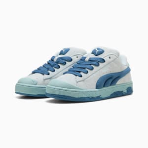 ユニセックス スウェード XL スクイーズ スニーカー, Dewdrop-Turquoise Surf-Blue Horizon, extralarge-JPN