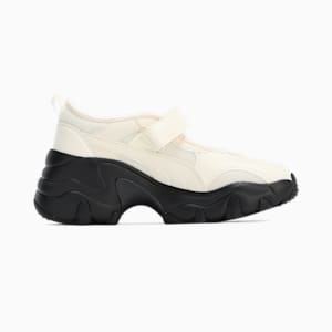 ウィメンズ パルサー ウェッジ ジュエルズ サンダル, Frosted Ivory-PUMA Black, extralarge-JPN