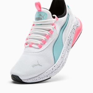 Sneakers Amplifier Speckle Femme, PUMA White-Safe Lake-PUMA Silver, extralarge