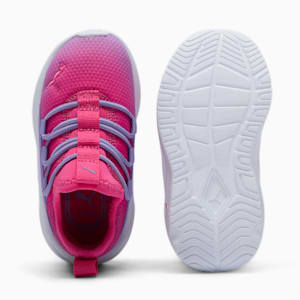 One4All Slip-On Vertical Fade Toddlers' Shoes, Glowing Pink-Lavender Alert-PUMA White, extralarge