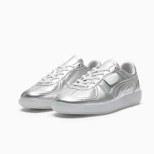 Palermo Chrome Women's Sneakers, PUMA Silver-Feather Gray, extralarge