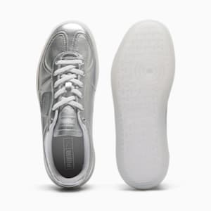 Palermo Chrome Women's Sneakers, PUMA Silver-Feather Gray, extralarge