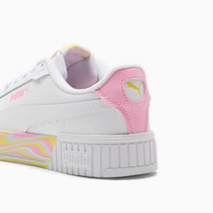 Carina 2.0 Endless Summer Big Kids' Sneakers, PUMA White-Pink Lilac-Lemon Meringue, extralarge