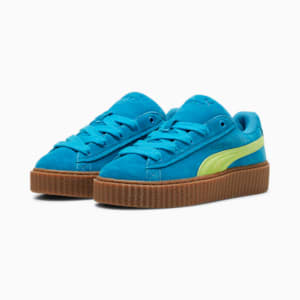 FENTY x PUMA Creeper Phatty Women's Sneakers, Speed Blue-Lime Pow-Gum, extralarge