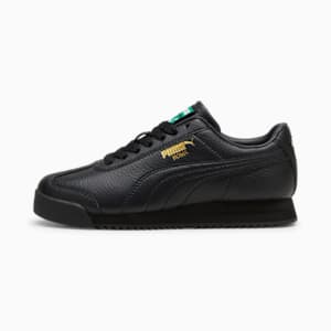 Roma 24 Standard Big Kids' Sneakers, PUMA Black, extralarge