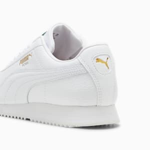 Roma 24 Standard Big Kids' Sneakers, PUMA White, extralarge