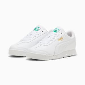 Tenis para niños grandes Roma 24 Standard, PUMA White, extralarge