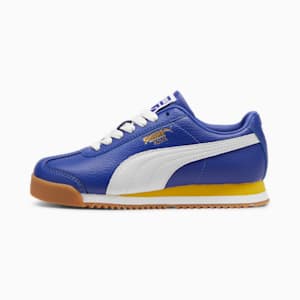 Roma 24 Standard Big Kids' Sneakers, Lapis Lazuli-Fresh Pear, extralarge