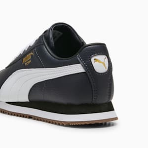 Tenis para niños grandes Roma 24 Standard, PUMA Navy-PUMA White, extralarge