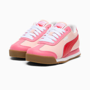 Roma 24 Standard Big Kids' Sneakers, Rose Dust-For All Time Red-Magic Rose, extralarge