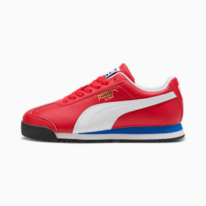 Tenis para niños grandes Roma 24 Standard, For All Time Red-PUMA White, extralarge