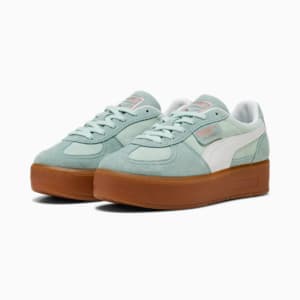 Palermo Elevata Women's Sneakers, Peaceful Blue-Gum, extralarge