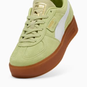 Palermo Elevata Women's Sneakers, Pistachio Green-Gum, extralarge