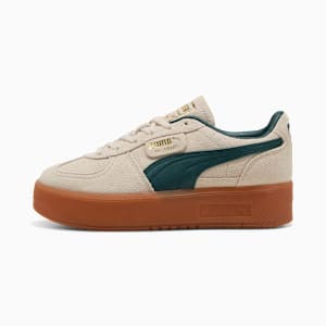 Tenis para mujer Palermo Elevata, Alpine Snow-Green Terrain, extralarge