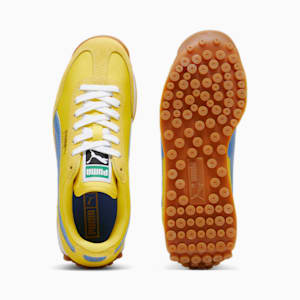 Sneakers Easy Rider Vintage, enfant et adolescent, Speed Yellow-Bluemazing-PUMA Gold, extralarge