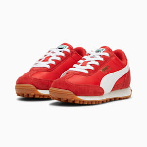 Zapatillas Easy Rider Vintage para niños, PUMA Red-PUMA White, extralarge