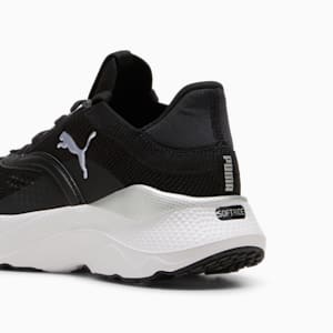 Chaussures de course à pied SOFTRIDE Mayve Enfant et adolescent, PUMA Black-PUMA White, extralarge