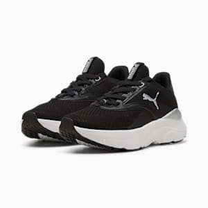 Chaussures de course à pied SOFTRIDE Mayve Enfant et adolescent, PUMA Black-PUMA White, extralarge