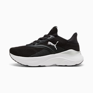 Chaussures de course à pied SOFTRIDE Mayve Enfant et adolescent, PUMA Black-PUMA White, extralarge