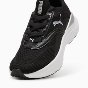 Chaussures de course à pied SOFTRIDE Mayve Enfant et adolescent, PUMA Black-PUMA White, extralarge