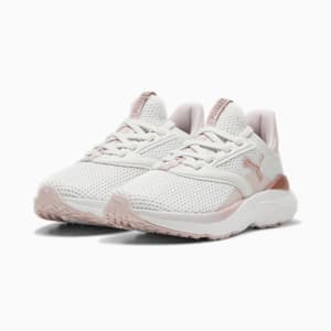 Soft Mayve Running Shoes Toddler, Feather Gray-Mauve Mist-Rose Gold, extralarge