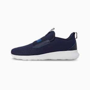Flamecrest Men's Slip-On Shoes, PUMA Navy-Clyde Royal-PUMA White, extralarge-IND
