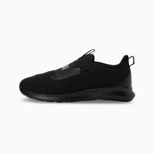 Flamecrest Men's Slip-On Shoes, PUMA Black-Cast Iron-PUMA White, extralarge-IND