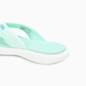 Royalcat Softride Lumina Women's Flip-Flops, Warm White-Minty Burst, extralarge-IND
