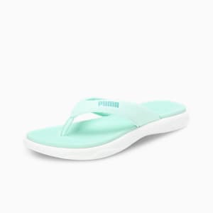 Royalcat Softride Lumina Women's Flip-Flops, Warm White-Minty Burst, extralarge-IND