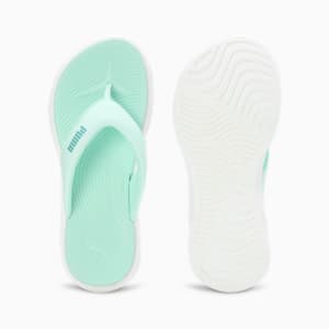 Royalcat Softride Lumina Women's Flip-Flops, Warm White-Minty Burst, extralarge-IND