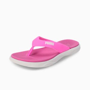 Royalcat Softride Lumina Women's Flip-Flops, Poison Pink-PUMA White, extralarge-IND