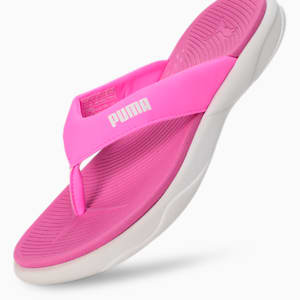 Royalcat Softride Lumina Women's Flip-Flops, Poison Pink-PUMA White, extralarge-IND