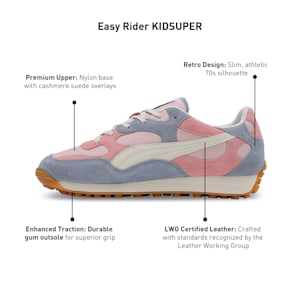 PUMA x KIDSUPER Easy Rider Sneakers, Mauve Mist-Alpine Snow, extralarge-IND