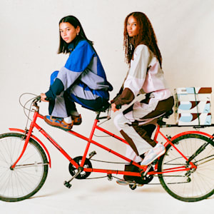 Tenis PUMA x KIDSUPER Easy Rider, Chocotart-Brown Mushroom, extralarge