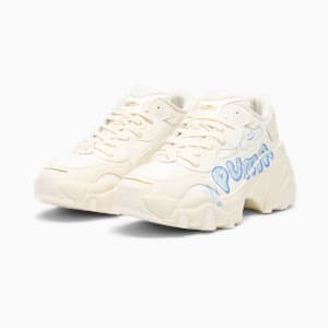 puma hoops sky modern black white, Frosted Ivory-Silver Sky-Blue Skies, extralarge