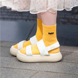 ウィメンズ マユ パフィー サンダル, Warm White-Sugared Almond-Putty, extralarge-JPN