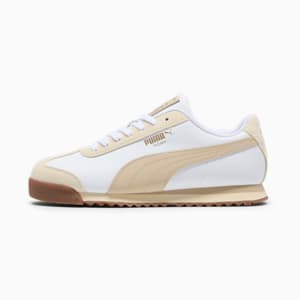 Roma Almonds Women's Sneakers, PUMA White-Putty-Sugared Almond, extralarge