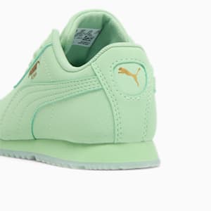 Roma Reversed Mist Little Kids' Sneakers, Pure Green-Icy Blue, extralarge