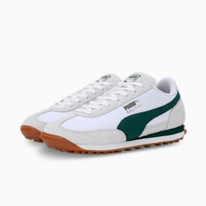 Easy Rider Nylon Unisex Sneakers, PUMA White-Dark Myrtle, extralarge-IND