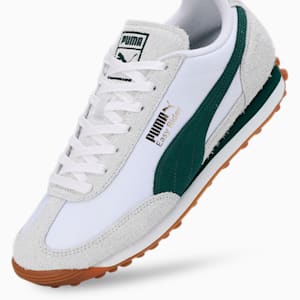 Easy Rider Nylon Unisex Sneakers, PUMA White-Dark Myrtle, extralarge-IND