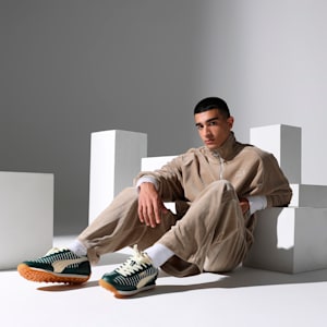 Easy Rider Players Lane Sneakers, Dark Myrtle-Creamy Vanilla, extralarge-IND