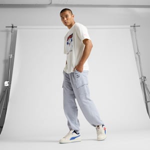 Sneakers Suede XL Stay Puft PUMA x GHOSTBUSTERS Homme, Warm White-Clyde Royal-PUMA Red, extralarge