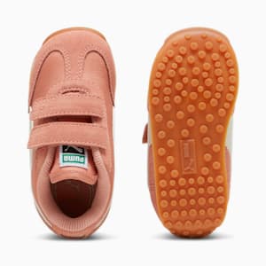 Easy Rider Vintage Toddlers' Sneakers, Deeva Peach-Alpine Snow-PUMA Gold, extralarge