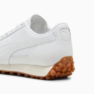 Tenis Easy Rider de piel para niños grandes, PUMA White-Frosted Ivory, extralarge