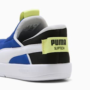 キッズ コートフレックス V3 イーズイン スニーカー 17-21cm, Vivid Blue-PUMA White-PUMA Black, extralarge-JPN
