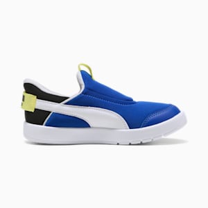 キッズ コートフレックス V3 イーズイン スニーカー 17-21cm, Vivid Blue-PUMA White-PUMA Black, extralarge-JPN