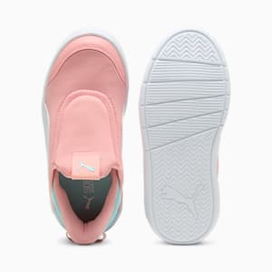 キッズ コートフレックス V3 イーズイン スニーカー 17-21cm, Pink Fruit-PUMA White-Safe Lake, extralarge-JPN