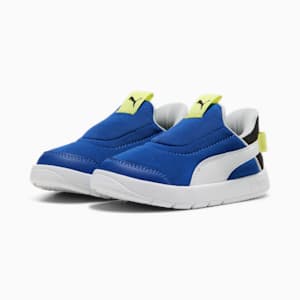 ベビー コートフレックス V3 イーズイン スニーカー 12-16cm, Vivid Blue-PUMA White-PUMA Black, extralarge-JPN
