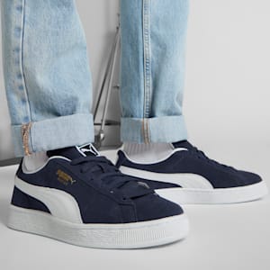 Tenis Suede Classic, PUMA Navy-PUMA White, extralarge